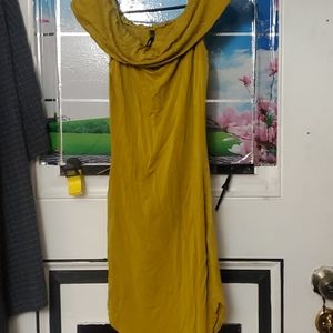 Oboe dress size small olive green